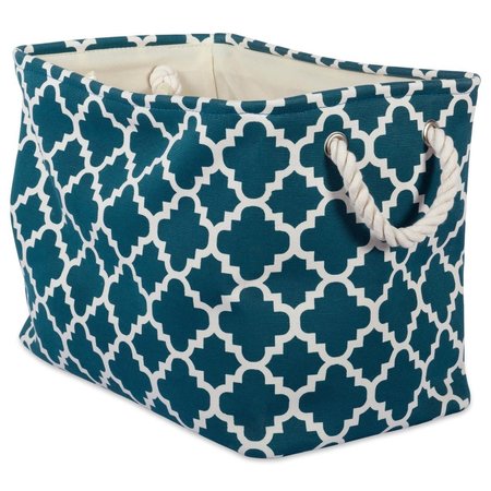 CONVENIENCE CONCEPTS Storage Bin, Polyester, Teal HI2567774